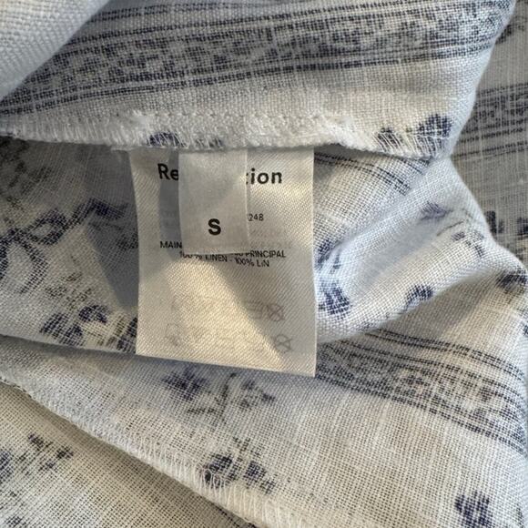 NWT Reformation Veronika Linen Dress Size Small - Picture 8 of 11